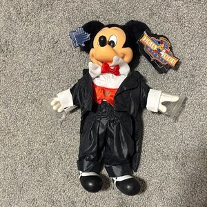 Mickey Mouse Plush in Tuxedo Hollywood Micky
